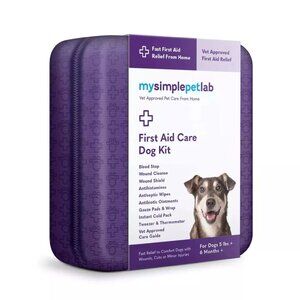 MySimplePetLab Dog First Aid Kit NEW Travel Accessories Dog Medical Kit